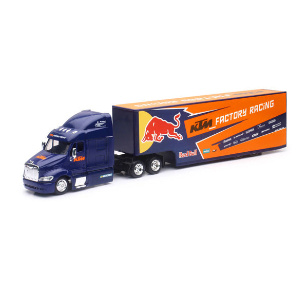 NEWRAY 1/43 Red Bull KTM Factory Race Team Truck Model