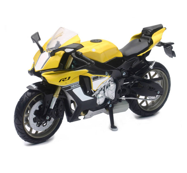 NEWRAY 57803B 1/12 Yamaha YZF-R1 Street Bike (Yellow) Model Kit