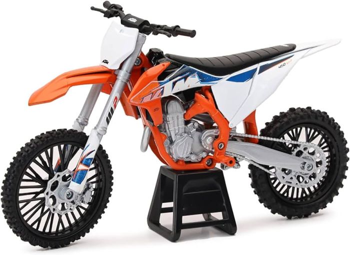 NEWRAY 1/12 KTM 450 SX-F Dirt Bike Model - Authentic Scale Replica