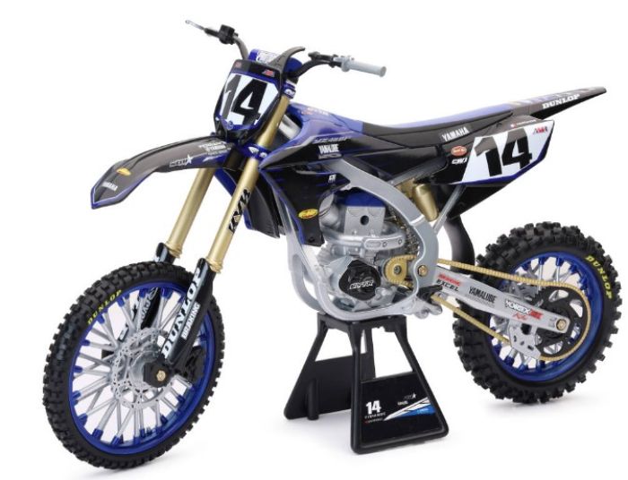 NEWRAY 49723 1/6 Yamaha Factory Team YZ450F Dylan Ferrandis #14 Model