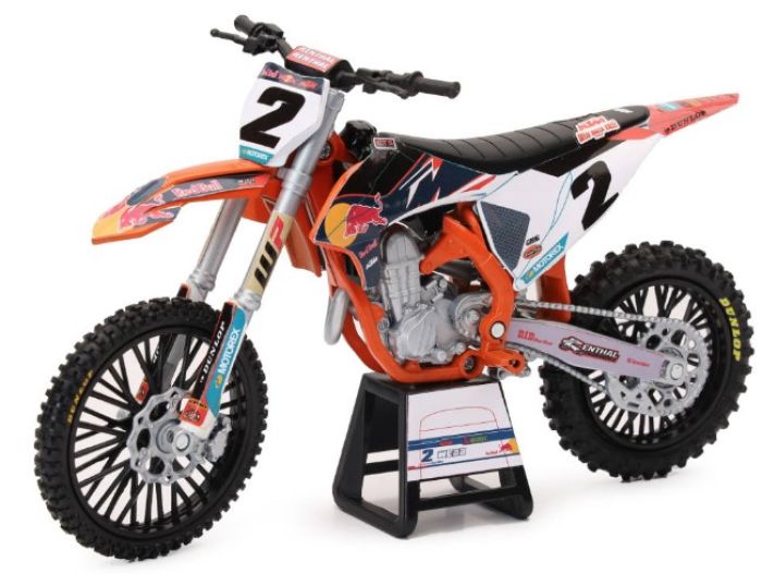 NEWRAY 58353 1/12 Red Bull KTM 450SX-F (Cooper Webb) #2 Model