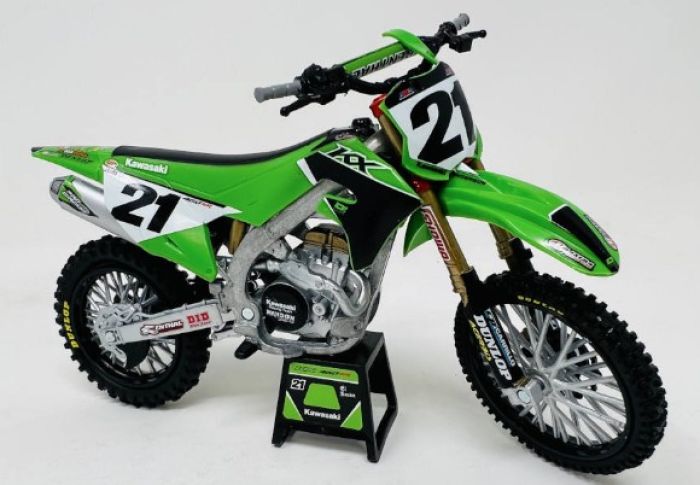 NEWRAY 1/6 Kawasaki Factory Team KX450F (Jason Anderson) Model