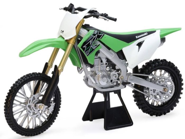 NEWRAY 1/6 Kawasaki KX450F Dirt Bike Model - Detailed Scale Replica