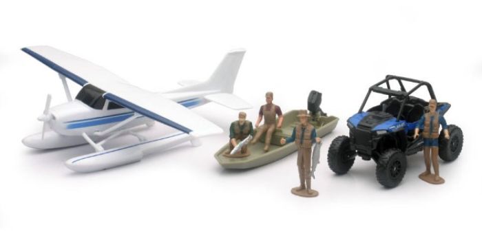 NEWRAY Xtreme Adventure Set for Polaris RZR and Float Plane - Part No. SS-05716