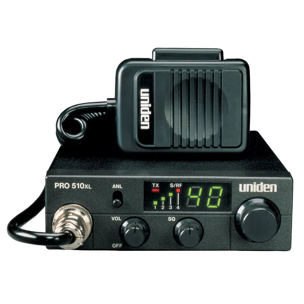 Uniden PRO510XL 40 Channel Compact Mobile CB Radio with 7W Audio Output