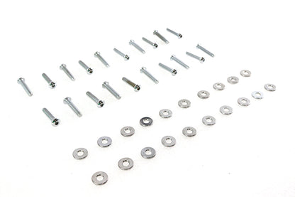 Colony M8 Rocker Box Cover Allen Screw Kit Chrome for Harley Davidson FLT