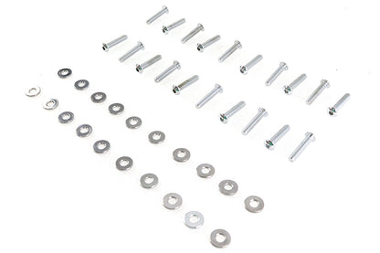 Colony M8 Rocker Box Cover Allen Screw Kit Chrome for Harley Davidson FLT