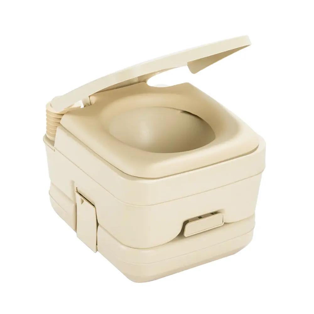 Dometic 964 MSD Portable Toilet with Mounting Brackets - 2.6 Gallon Parchment by Dometic