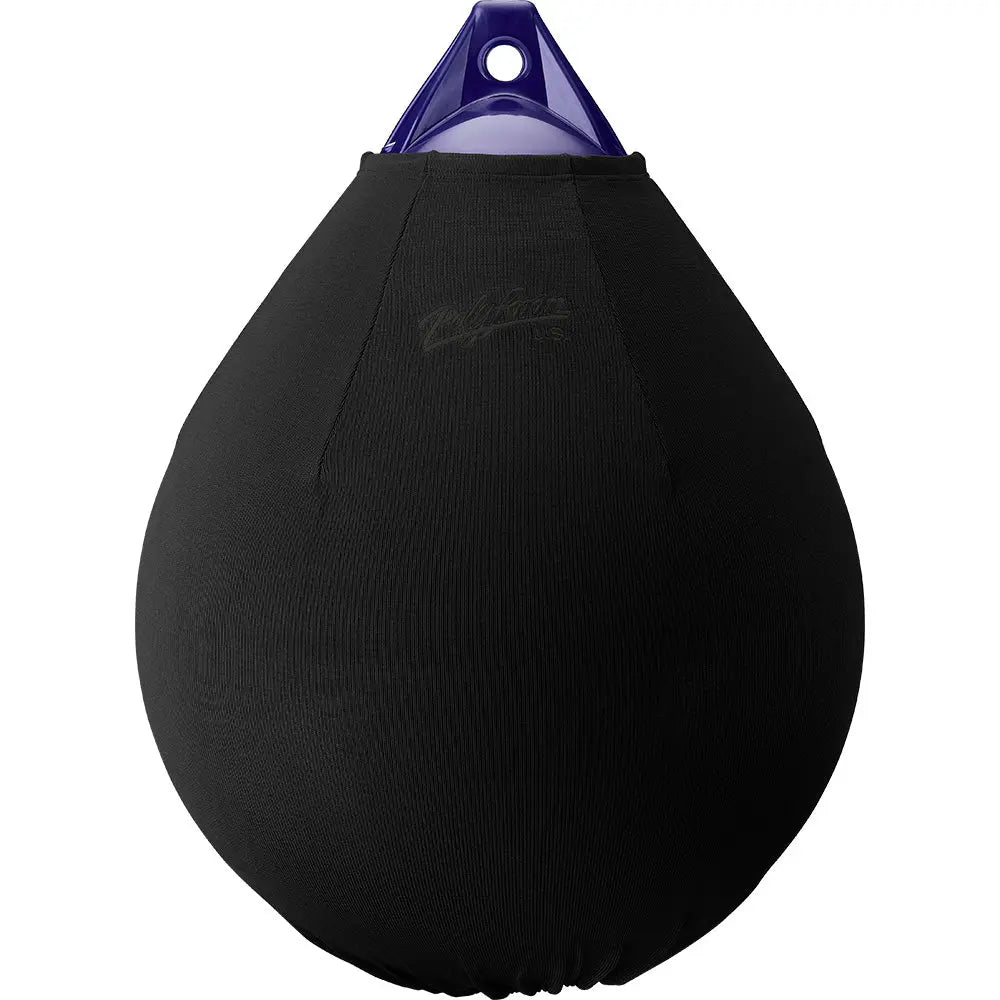 Polyform U.S. A-5 Fender Cover in Black – Heavy-Duty Marine Fender Protection