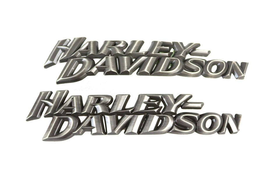 V-Twin Factory Style Tank Emblem Set for Harley Davidson FXDB (2010-2012)