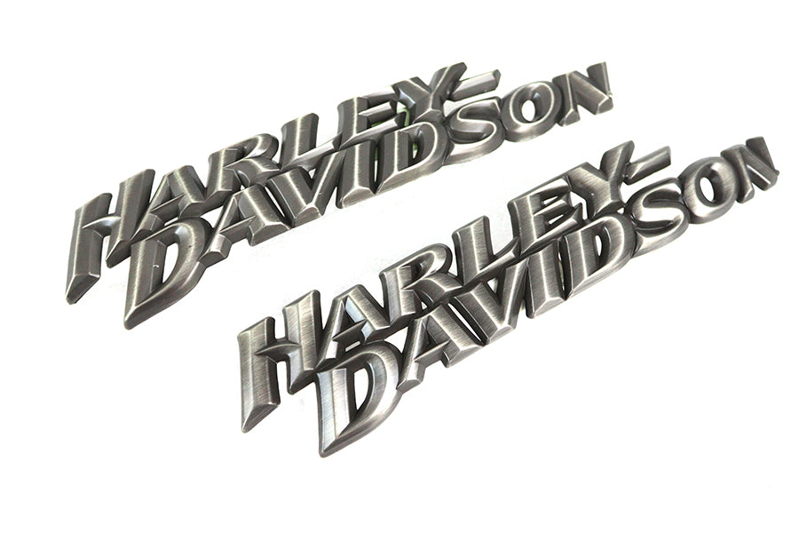 V-Twin Factory Style Tank Emblem Set for Harley Davidson FXDB (2010-2012)