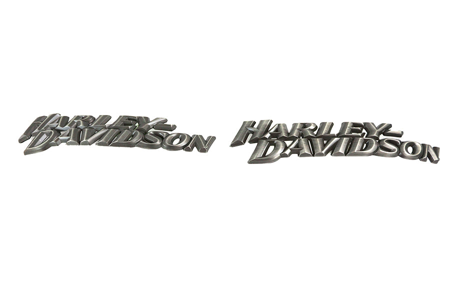 V-Twin Factory Style Tank Emblem Set for Harley Davidson FXDB (2010-2012)