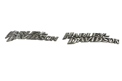 V-Twin Factory Style Tank Emblem Set for Harley Davidson FXDB (2010-2012)