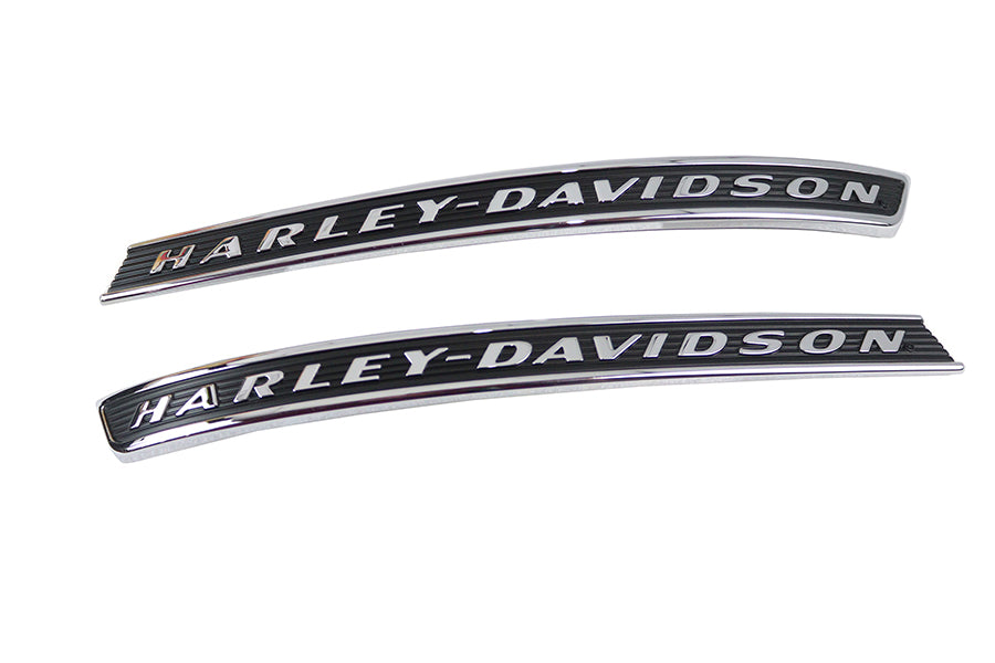 V-Twin Factory Style Tank Emblem Set for Harley Davidson FLHRXS & FLHXS
