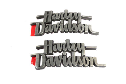 V-Twin Factory Style Tank Emblem Set for Harley Davidson FXDB (2013-2017)