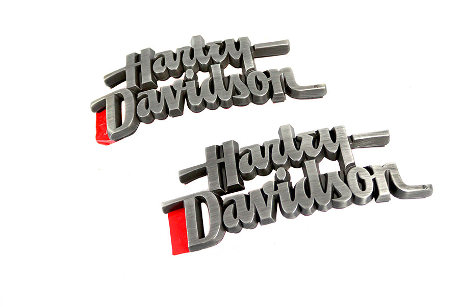 V-Twin Factory Style Tank Emblem Set for Harley Davidson FXDB (2013-2017)