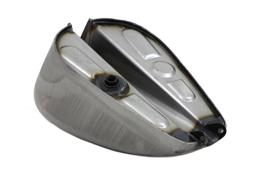 Wyatt Gatling Chopper Style 2.5 Gallon Gas Tank - 16-3/4 Inch Tunnel Length