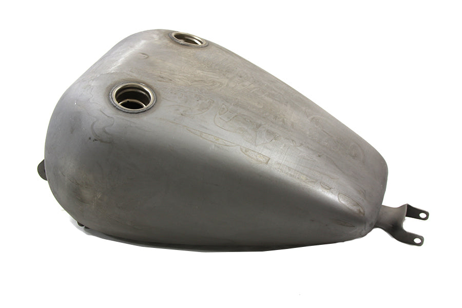 Wyatt Gatling Porkster 3.2 Gallon Gas Tank with Dual Cap - Fits Harley Davidson XL (2004-2006)
