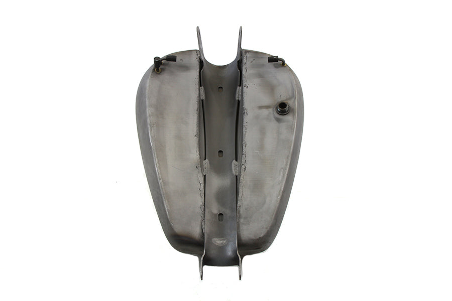 Wyatt Gatling Porkster 3.2 Gallon Gas Tank with Dual Cap - Fits Harley Davidson XL (2004-2006)