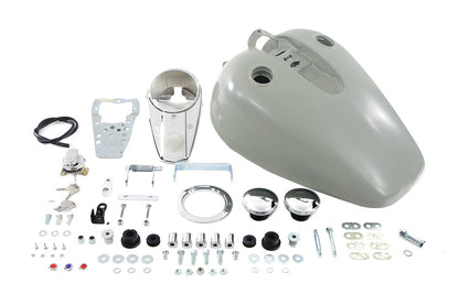 Wyatt Gatling Bobbed 3.2 Gallon Gas Tank Kit for Harley Davidson XL (1995-2003)