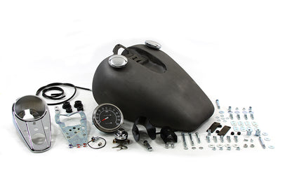 V-Twin Bobbed 3.2 Gallon Gas Tank Kit for Harley Davidson XL (1952-1961)