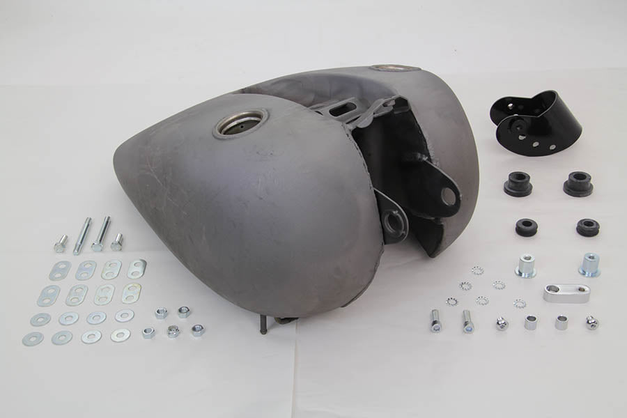 Wyatt Gatling Part 74849 Bobbed 3.2 Gallon Gas Tank for Harley Davidson XL (1982-1991)
