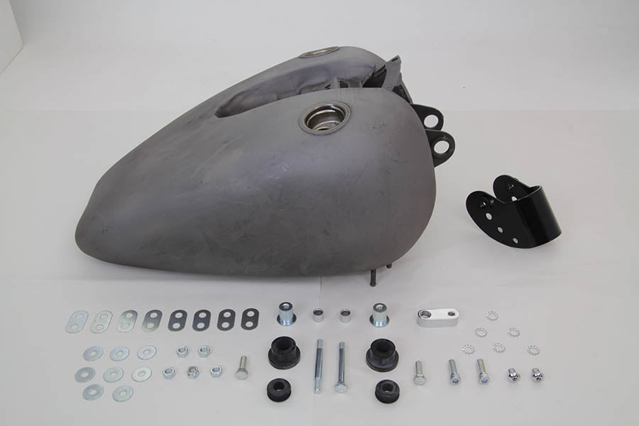 Wyatt Gatling Part 74849 Bobbed 3.2 Gallon Gas Tank for Harley Davidson XL (1982-1991)