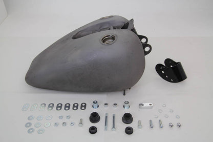 Wyatt Gatling Part 74849 Bobbed 3.2 Gallon Gas Tank for Harley Davidson XL (1982-1991)