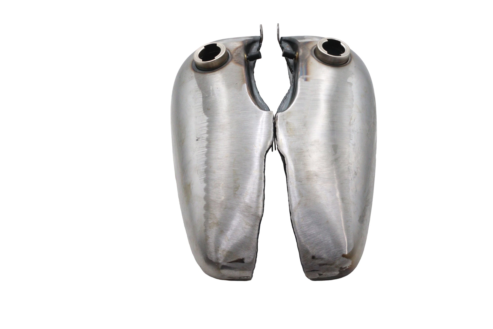 Wyatt Gatling Bobbed 3.5 Gallon Gas Tank Set for Harley Davidson FL 1947-1956