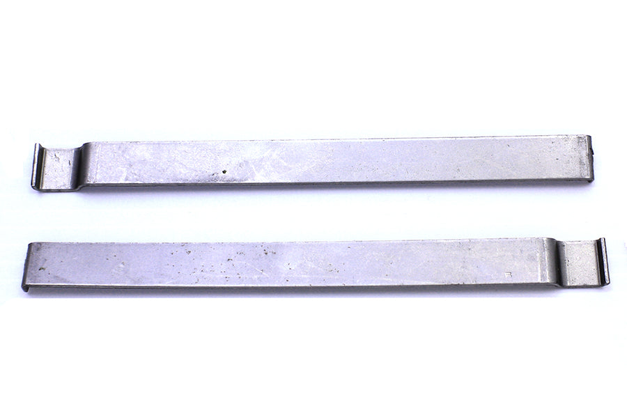 Wyatt Gatling A-1540X Mount Strips for Gas Tank Emblems, Raw Steel