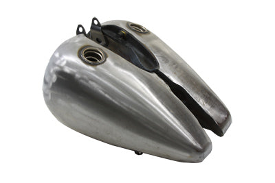Wyatt Gatling Bobbed 3.5 Gallon Gas Tank Set for Harley Davidson FL Models