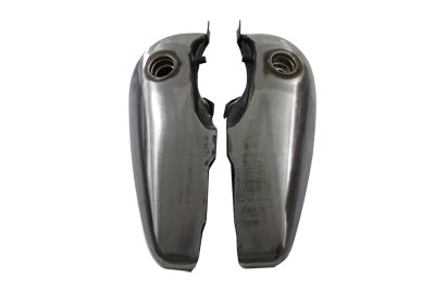 Wyatt Gatling Bobbed 3.5 Gallon Gas Tank Set for Harley Davidson FL Models