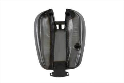 V-Twin Bobbed 4-Gallon Gas Tank for Harley FXR Models - Raw Finish Part 011344