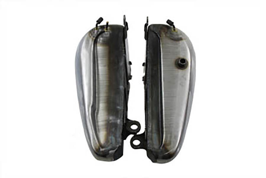Wyatt Gatling Bobbed 3.5 Gallon Gas Tank Set for Harley Davidson FXST (1984-1993)