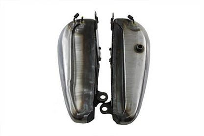 Wyatt Gatling Bobbed 3.5 Gallon Gas Tank Set for Harley Davidson FXST (1984-1993)