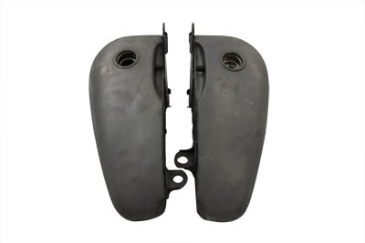 Wyatt Gatling Bobbed 5.0 Gallon Gas Tank Set for Harley Davidson FXST 1984-1993