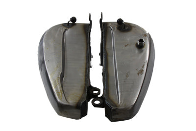 Wyatt Gatling Bobbed 6.0 Gallon Gas Tank Set for Harley Davidson FXST