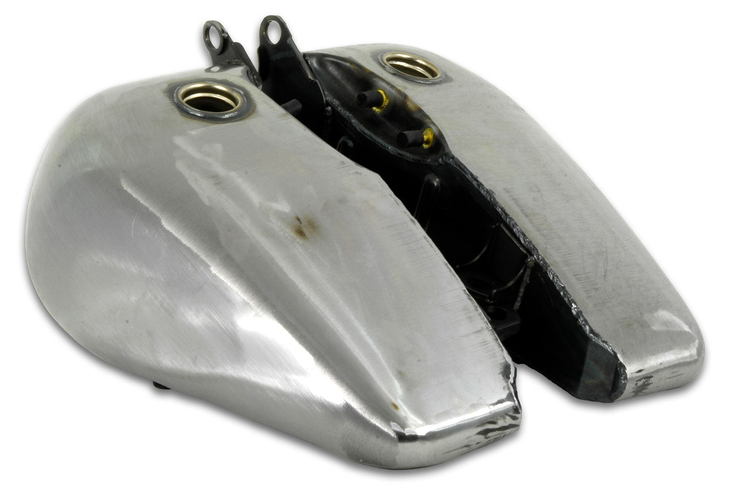 Wyatt Gatling Bobbed 6 Gallon Gas Tank Set for Harley Davidson FLST Models