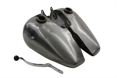 Wyatt Gatling Bobbed 5-Gallon Gas Tank Set with Mounting Hardware and Accessories