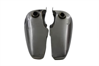 Wyatt Gatling Bobbed 5-Gallon Gas Tank Set with Mounting Hardware and Accessories