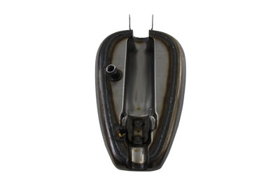 Wyatt Gatling King 3.2 Gallon Gas Tank for Harley Davidson XL (1982-1991) with Chrome Vented Gas Cap and Mounting Kit