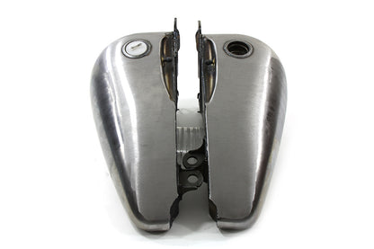 Wyatt Gatling Bobbed 5-Gallon Gas Tank Set for Harley Davidson FXST (1984-1993)