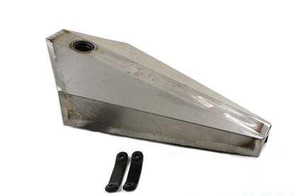 Wyatt Gatling Koffin Style 3.4 Gallon Gas Tank with Black Brackets and Bolts