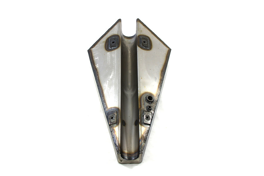Wyatt Gatling Koffin Style 3.4 Gallon Gas Tank with Black Brackets and Bolts