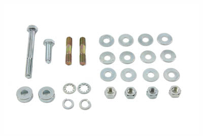 Wyatt Gatling Zinc Gas Tank Mounting Kit for Harley Davidson FL Models