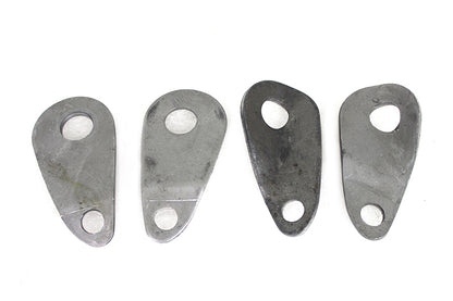 Wyatt Gatling Gas Tank Tab Set Part 22-0006-A for Harley Davidson FL Models