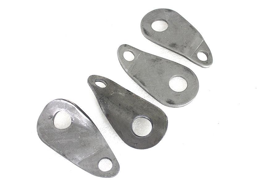 Wyatt Gatling Gas Tank Tab Set Part 22-0006-A for Harley Davidson FL Models