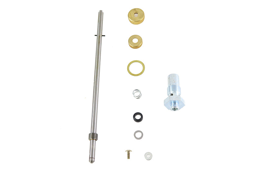 Wyatt Gatling Fuel Petcock Shut Off Rod Kit for Harley Davidson FL 1950-1959