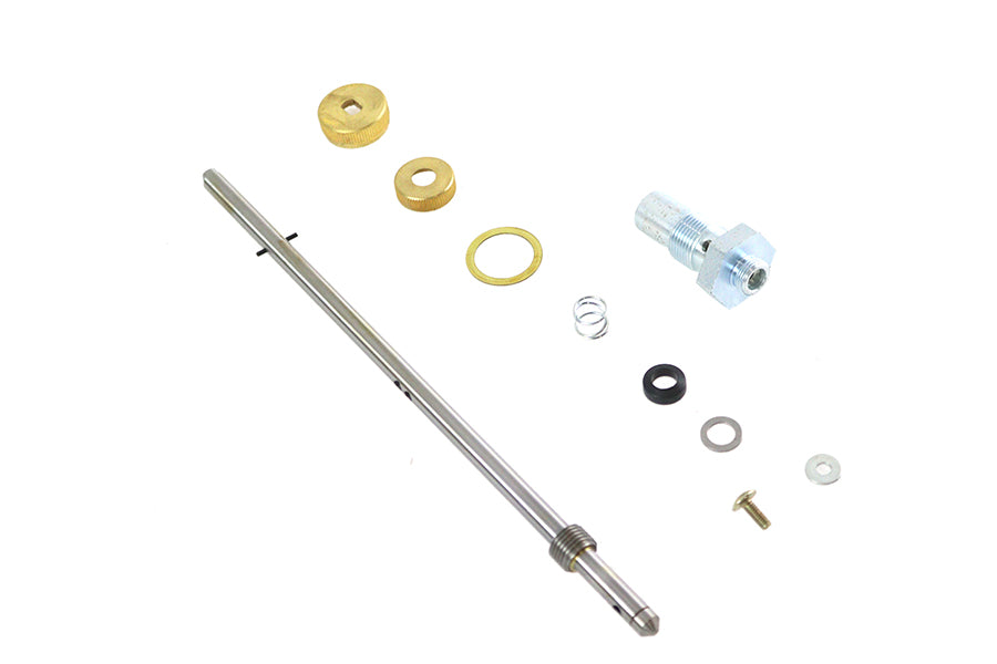 Wyatt Gatling Fuel Petcock Shut Off Rod Kit for Harley Davidson FL 1950-1959