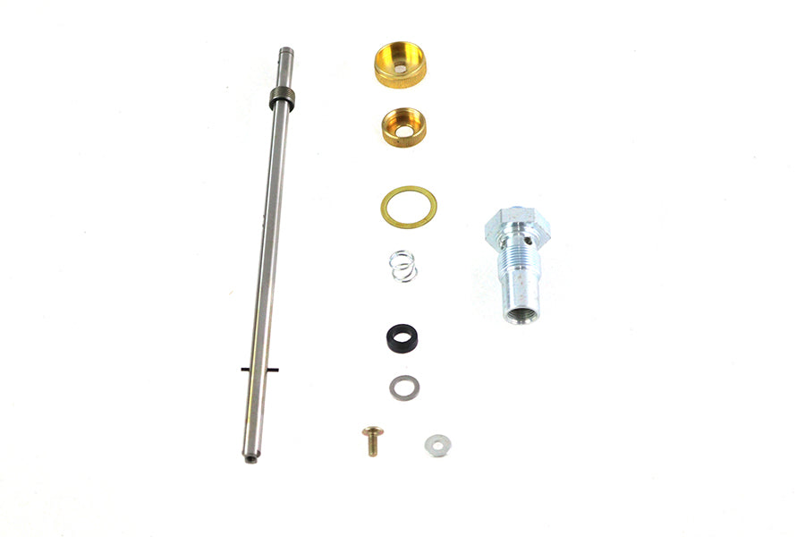 Wyatt Gatling Fuel Petcock Shut Off Rod Kit for Harley Davidson FL 1950-1959